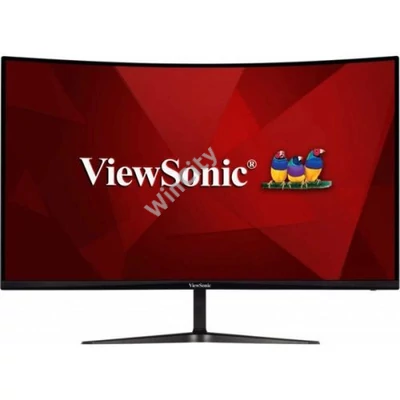 ViewSonic Monitor 31,5" - VX3219-PC-mhd (VA, 16:9, 1920x1080, 240Hz, 1ms, 300cd/m2, HDMI, DP, VESA, SPK, ívelt)