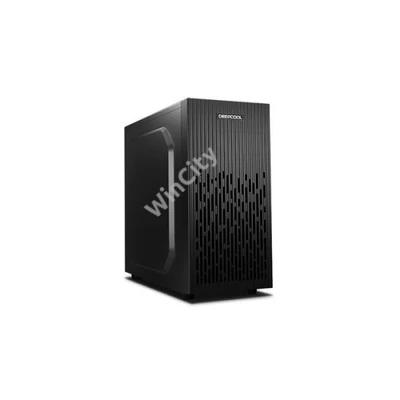 DeepCool Számítógépház - MATREXX 30 SI (fekete, fekete belső, 1x12cm ventilátor, Micro ATX/Mini-ITX, 1xUSB3.0, 1xUSB2.0)