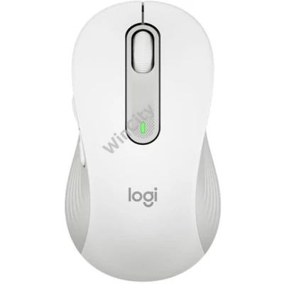 Logitech Egér - M650 Közepes (Vezeték nélküli, Bluetooth, Optikai, 2000 DPI, fehér)