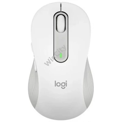 Logitech Egér - M650 L Nagy (Vezeték nélküli, Bluetooth, Optikai, 2000 DPI, fehér)