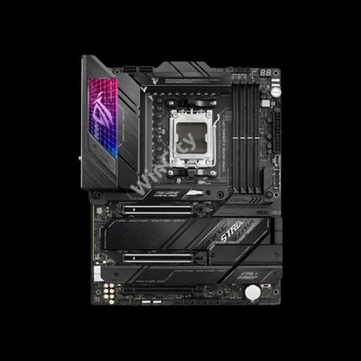 Asus Alaplap - AMD ROG STRIX X670E-E GAMING WIFI AM5 (X670, ATX, 4xDDR5 6400+MHz, LAN, 4xSATA3, 4x M.2, HDMI+DP)