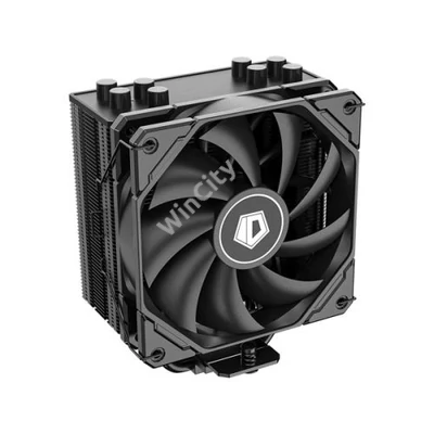 ID-Cooling CPU Cooler - SE-224-XTS BLACK (28.9dB; max. 118,93 m3/h; 4pin csatlakozó, 4 db heatpipe, 12cm, PWM)