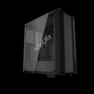 DeepCool Számítógépház - CC560 Limited (fekete, ablakos, venti nélkül, Mini-ITX / Micro-ATX / ATX, 1xUSB3.0, 1xUSB2.0)