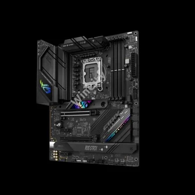 Asus Alaplap - Intel ROG STRIX B760-F GAMING WIFI s1700 (B760, 4xDDR5 7800+MHz, 4xSATA3, 3xM.2, HDMI+DP)