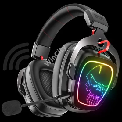 Spirit of Gamer Wireless Fejhallgató - MIC-XH1500 (MultiPlatform, 7.1, mikrofon, hangerőszabályzó, nagy-párnás, fekete)