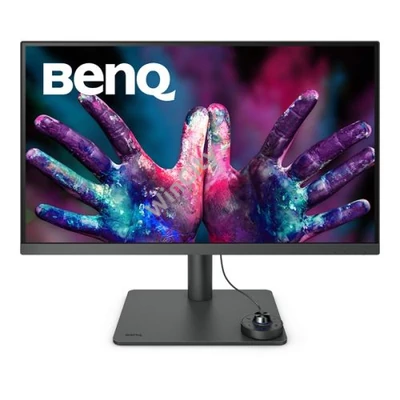 BenQ Monitor 27" - PD2705U (IPS, 16:9, 3840x2160, 5ms, 350dc/m2,  DP, HDMI, USB-C, Speaker, mag.áll., Pivot)