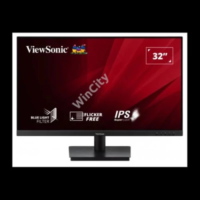 ViewSonic Monitor 32" - VA3209-MH (IPS, 16:9, FHD, 4ms, 250cd/m2, HDMI, VGA, VESA, SPK, Adaptive Sync)