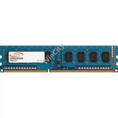 CSX Memória Desktop - 8GB DDR3 (1600Mhz, 16chip, CL11, Low Voltage, 1.35V)