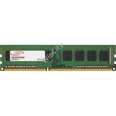 CSX Memória Desktop - 4GB DDR3 (1600Mhz, 8chip, CL11, Low Voltage, 1.35V)