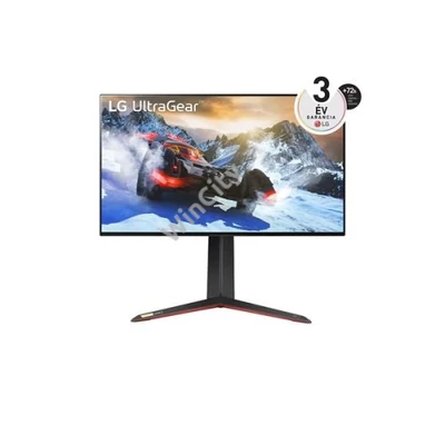LG Monitor 27" - 27GP95RP-B (IPS; 16:9; 3840x2160; 1ms; 400cd; 144Hz; DP, HDMIx2, USB, HDR; FreeSync; G-sync; Pivot)