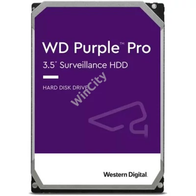 Western Digital Belső HDD 3.5" 22TB - WD221PURP (7200rpm,512 MB puffer,SATA3 - Purple Pro)
