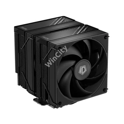ID-Cooling CPU Cooler - FROZN A620 BLACK (29,85dB; max 132,94 m3/h; 4Pin csatlakozó, 6 db heatpipe, 2x12cm, PWM)
