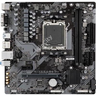Gigabyte Alaplap - AMD B650M S2H AM5 (B650, 2xDDR5 5200MHz, RAID, 4xSATA3, M.2, 8xUSB2.0, 4xUSB3.1)