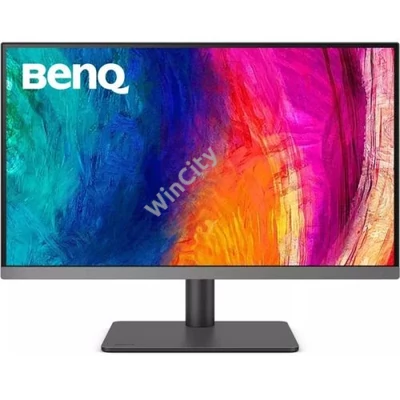 BenQ Monitor 27" - PD2706U (IPS, 16:9, 3840x2160, 5ms, 350cd/m2, HDMI, DP, mDP, USB-C, Speaker, Pivot, mag.áll., VESA)