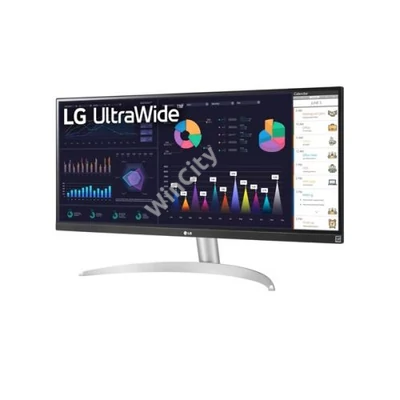 LG Monitor 29" - 29WQ600-W (IPS; 21:9; 2560x1080; 5ms; 250cd; 100Hz, HDMI; DP; USB-C, Speaker; HDR10; FreeSync, sRGB99%)