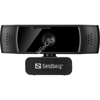 Sandberg Webkamera - USB Webcam Autofocus DualMic