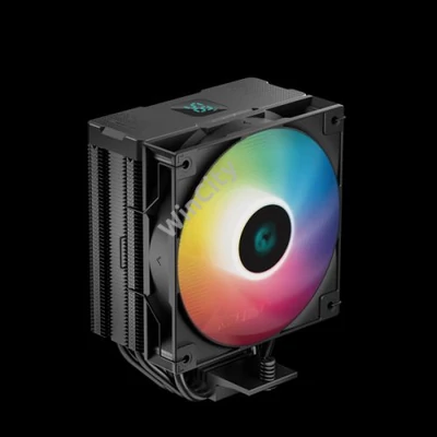 DeepCool CPU Cooler - AG400 DIGITAL ARGB (31,6 dB; max, 128,93 m3/h; 4pin csatlakozó, 4 db heatpipe, 12cm, PWM, A-RGB)