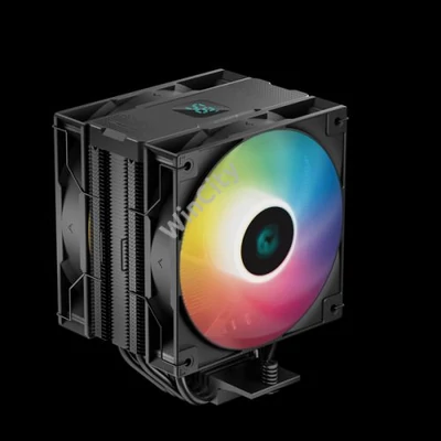 DeepCool CPU Cooler - AG400 DIGITAL PLUS (31,6 dB; max, 134,03 m3/h; 4pin csatlakozó, 4 db heatpipe, 12cm, PWM)