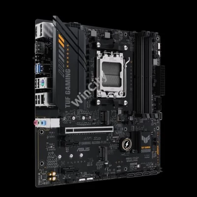 Asus Alaplap - AMD TUF GAMING A620M-PLUS AM5 (A620, 4xDDR5 7600+MHz, 1x 2,5 Gb LAN, 2xM.2, 4xSATA3, HDMI+2xDP)