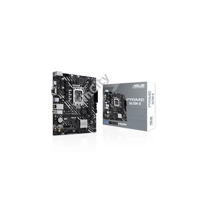 Asus Alaplap - Intel PRIME H610M-D (H610, 2xDDR5 5600MHz, 1Gb LAN, 4xSATA3, 1xM.2, HDMI+VGA)