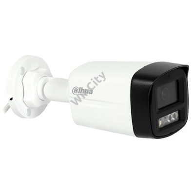 Dahua IP csőkamera - IPC-HFW1439TL1-A-IL (4MP, 2,8mm, kültéri, H265+, IP67, IR30m, IL30m, PoE, mikrofon)