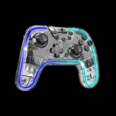 Spirit of Gamer Gamepad Vezeték Nélküli - Pulse Bluetooth (BT, Vibration, PC/iOS/Android kompatibilis, fekete-kék)