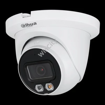 Dahua IP turretkamera - IPC-HDW1439V-A-IL (4MP, 2,8mm, kültéri, H265+, IP67, IR30m+LED20m, ICR, DWDR, 3DNR, PoE, mikr.)