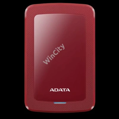 ADATA Külső HDD 2.5" - 1TB HV300 (USB3.1, LED, Slim, Piros)