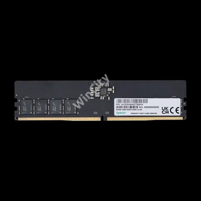 Apacer Memória Desktop - 32GB DDR5 (4800MHz, CL40, 1.1V)