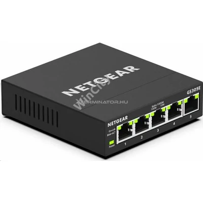 Switch NETGEAR GS305E Gigabit 5 portos