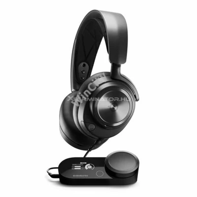 Fejhallgató Steelseries Arctis Nova Pro Wireless Bluetooth Headset Black