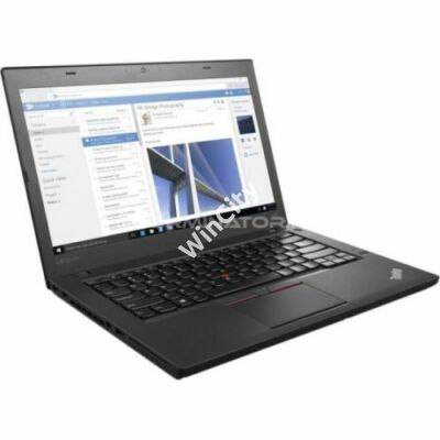 Lenovo ThinkPad T470 14,1" i5-6300u/8/256GB/CAM/magyar billentyűzet/dupla akku FELÚJÍTOTT (Refurbished)
