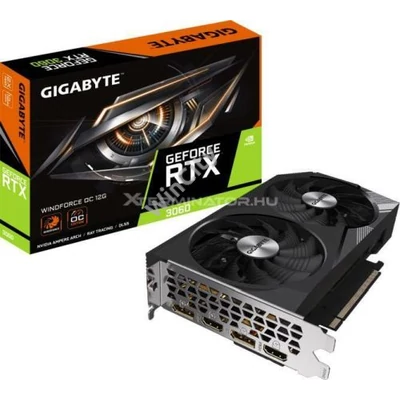 VGA Gigabyte GeForce® RTX 3060 12GB WINDFORCE OC 2.0