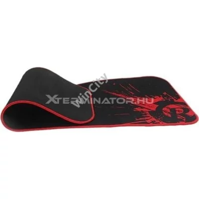 Egérpad Meetion MT-P100 XL gamer fekete/piros