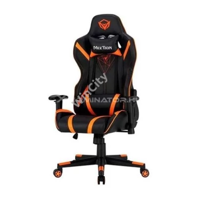 Gamer szék Meetion MT-CHR15 black+orange