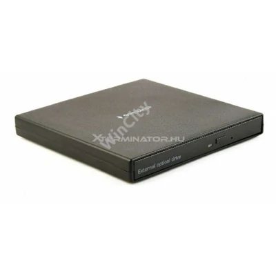 DVD író Gembird DVD-USB-04 külső, slim, fekete