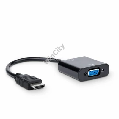 Adapter Akyga AK-AD-42 HDMI/VGA fekete (0,15m)