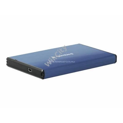HDD ház 2.5'' Gembird EE2-U3S-3-DB USB3.0 alumínium, sötétkék