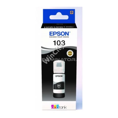 Patron Epson T00S1 tinta Black 65ml (No.103)