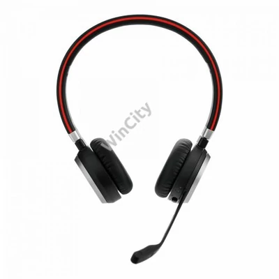 Fejhallgató Jabra Evolve 65 SE MS Duo Bluetooth Headset Black