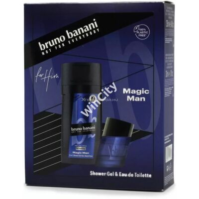 Parfüm BRUNO BANANI Magic Man EdT Set 280 ml (szett)