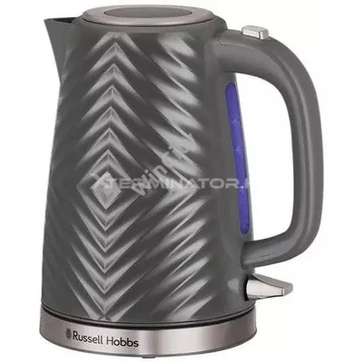 Vízforraló Russell Hobbs 26382-70 Groove Kettle szürke