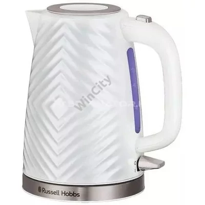 Vízforraló Russell Hobbs 26381-70 Groove Kettle fehér