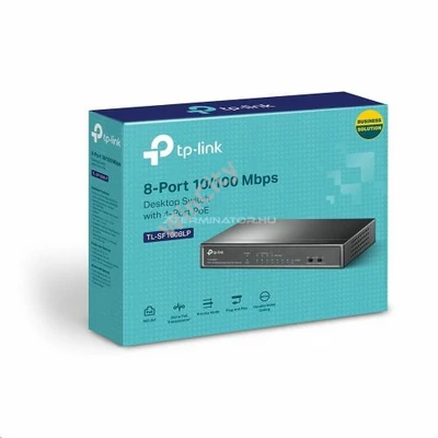 Switch TP-Link TL-SF1008LP 8port 10/100Mbps Desktop Switch with 4port PoE