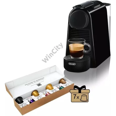 Kávéfőző kapszulás NESPRESSO De'Longhi Essenza Mini Piano fekete