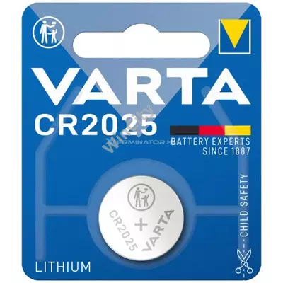 Elem Varta CR2025 Lítium gombelem 2db/bliszter