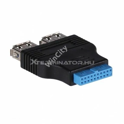 Adapter Akyga AK-CA-58 goldpin ATX / 2xUSB 3.0