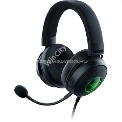 Fejhallgató Razer Kraken V3 Hypersense Gaming Headset Black