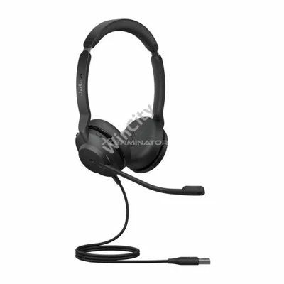 Fejhallgató Jabra Evolve2 30 SE USB-A MS Stereo Headset Black