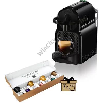 Kávéfőző kapszulás NESPRESSO De'Longhi Inissia fekete EN80.B